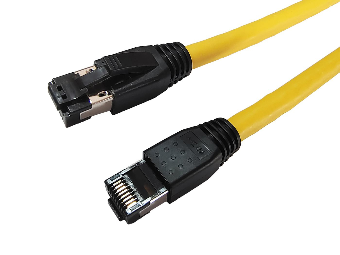 Photos - Cable (video, audio, USB) Microconnect MC-SFTP8015Y networking cable Yellow 1.5 m Cat8.1 S/FTP ( 