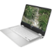 HP Chromebook x360 14a-ca0000 (2V972AV) 14" Touchscreen HD Intel® Celeron® N N4020 4 GB LPDDR4-SDRAM 32 GB eMMC Wi-Fi 5 (802.11ac) ChromeOS White