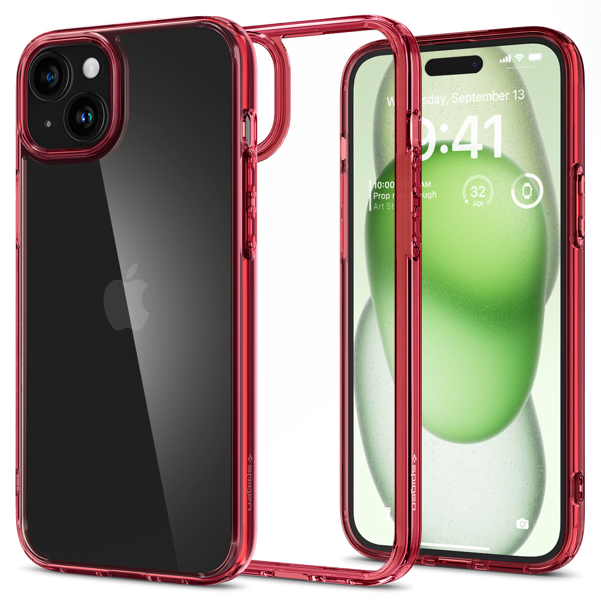 Image of Spigen ACS06654 mobile phone case 17 cm (6.7") Cover Red