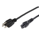Microconnect PE110805 power cable Black 0.5 m Power plug type B C5 coupler