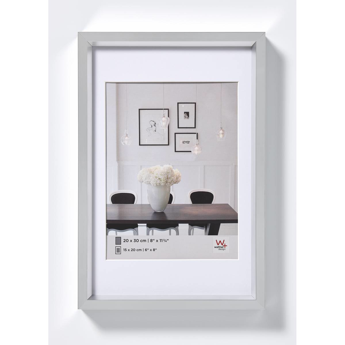 Image of Walther ES030S - Plastic - Silver - Single picture frame - Wall -...