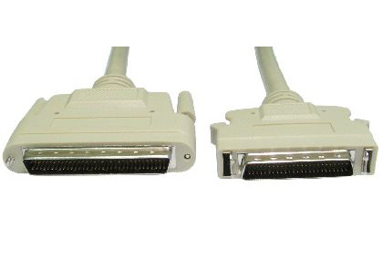 Cables Direct Men's Grey Ss-444 Scsi Cable External 1 M 50-P 68-P