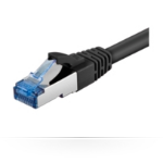Microconnect 1.5m Cat6a S/FTP networking cable Black S/FTP (S-STP)
