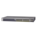 NETGEAR 28-Port PoE Gigabit/10G Stackable Smart Switch (GS728TXP)