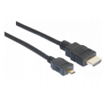 Hypertec 128495-HY HDMI cable 3 m HDMI Type A (Standard) HDMI Type D (Micro) Black