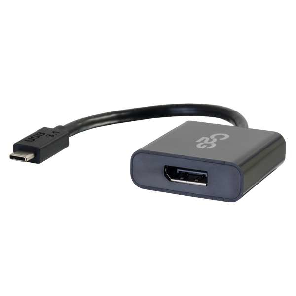 C2G USB-C/DisplayPort USB-grafikadapter 3840 x 2160 pixlar Svart