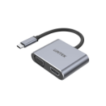 UNITEK V1126A notebook dock/port replicator USB Type-C Grey