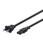 Monoprice 7671 power cable Black 35.4" (0.9 m) NEMA 5-15P IEC 320