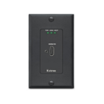 Extron XTP T HWP 101 4K socket-outlet HDMI Black