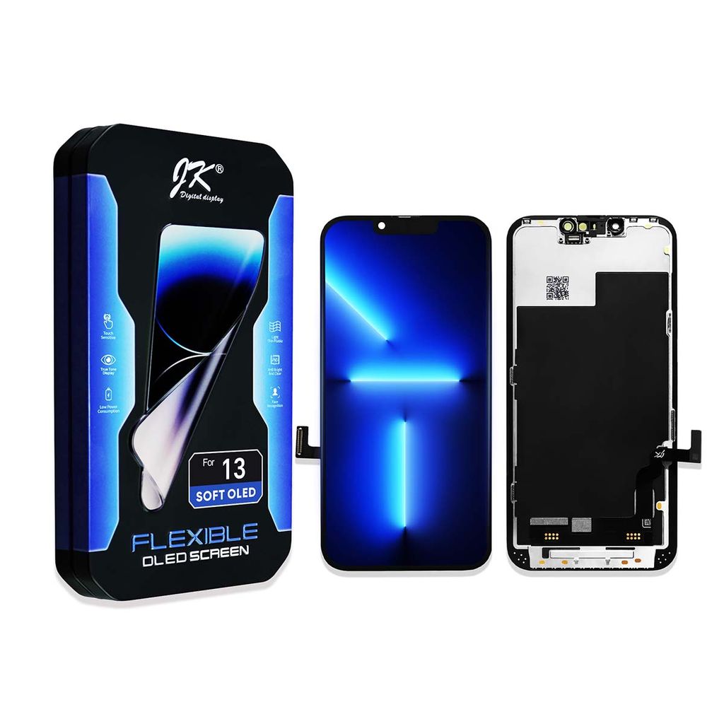EU Product - iPhone 13 Soft OLED Screen Assembly � JK Premium thumbnail