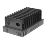 CoreParts 200W 10 Ports USB-C Charging station Smartphone Black AC Indoor