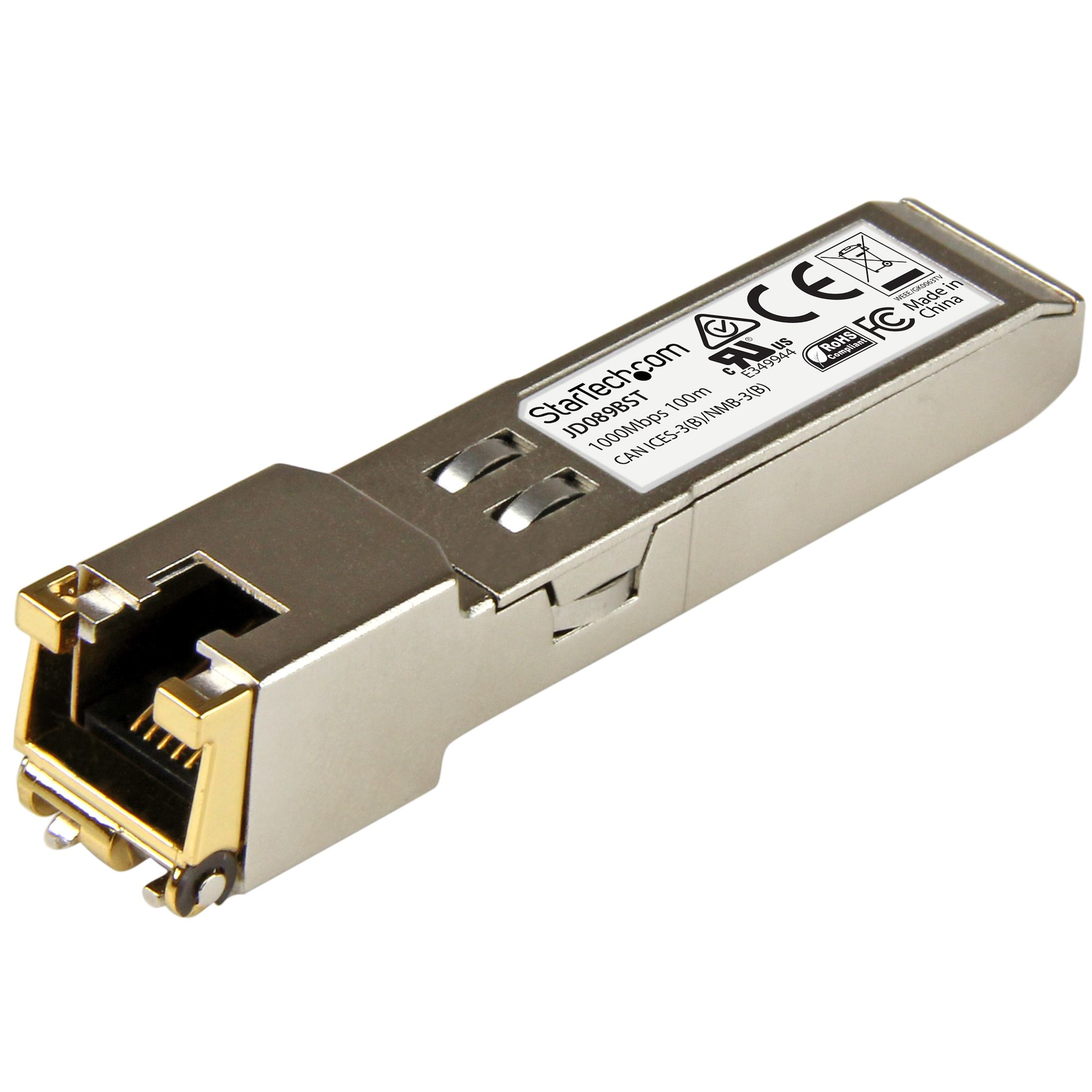Image of StarTech.com HP JD089B Compatible SFP Transceiver Module -...