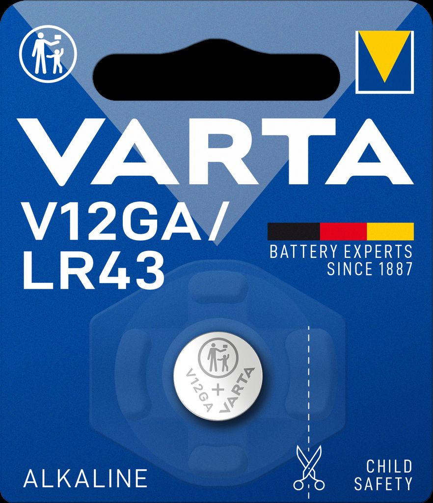 EU Product - Alkaline Special Battery V12GA/LR43 thumbnail