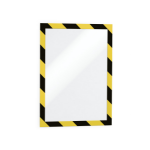 Durable Duraframe Security A4 magnetic frame Black, Yellow -