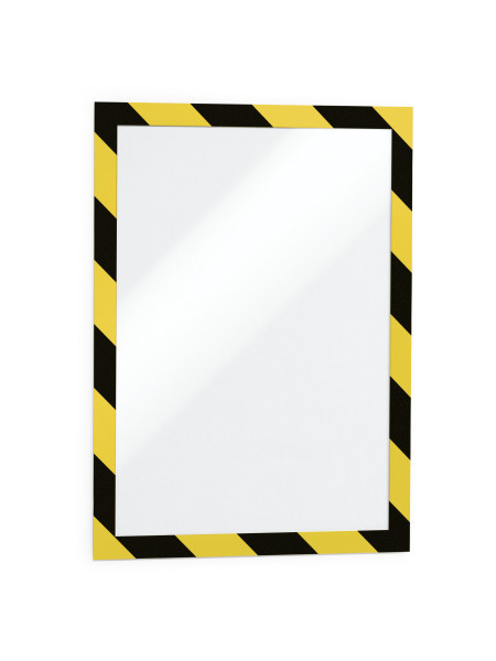 Photos - Accessory Durable Duraframe Security A4 magnetic frame Black, Yellow 4944130 