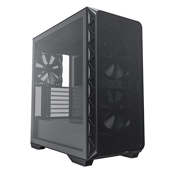MTC Montech AIR 903 Base Midi-Tower, Tempered Glass - Black