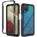 JLC Samsung A12/A12 5G Enclave with 2 x Tempered Glass - Black