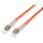 Equip LC/LС 50/125μm 5.0m fibre optic cable 5 m OM2 Orange