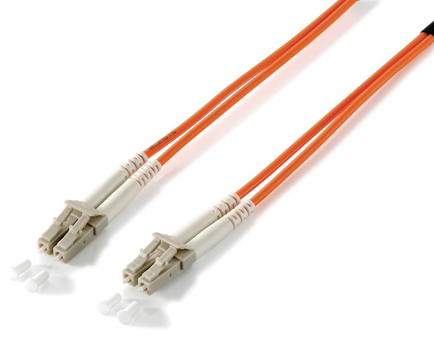 Photos - Cable (video, audio, USB) Equip LC/LС 50/125μm 5.0m fibre optic cable 5 m OM2 Orange 254415 