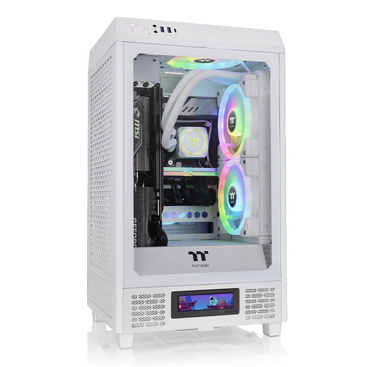 Image of Thermaltake The Tower 200 Mini Tower White