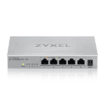 Zyxel MG-105 Unmanaged 2.5G Ethernet (100/1000/2500) Staal