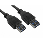 Cables Direct 99CDL3-845 USB cable 5 m USB 3.2 Gen 1 (3.1 Gen 1) USB A Black