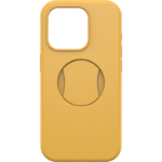 OtterBox OtterGrip Symmetry Series for iPhone 15 Pro, Aspen Gleam 2.0 (Yellow)