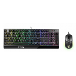 MSI Vigor GK30 COMBO (US) toetsenbord Inclusief muis Gamen USB QWERTY Amerikaans Engels Zwart