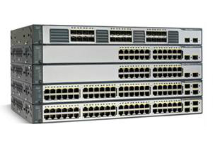Cisco WS-C3750V248TSS-RF 48-Port 1U Network Switch
