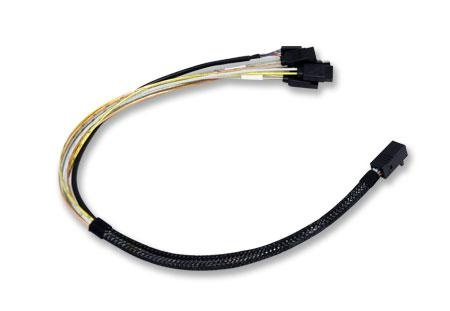 Photos - Cable (video, audio, USB) BROADCOM L5-00219-00 Serial Attached SCSI  cable Black (SAS)