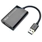 Tripp Lite U344-001-VGA video cable adapter VGA (D-Sub) USB Type-A Black