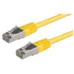 ROLINE S/FTP (PiMF) Patch Cord, Cat.6, yellow 2.0m