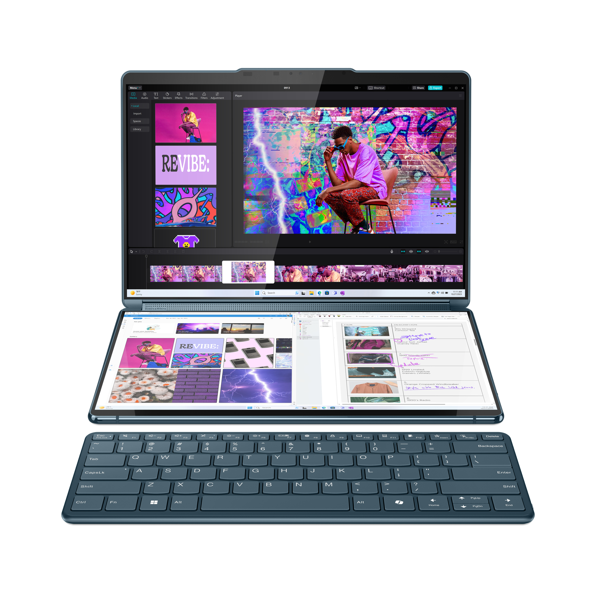 Lenovo Yoga Book 9 13IMU9 13.3 inches 155U 16GB 1TB 83FF0000US 2-in-1 Laptop Lenovo Yoga Book 9 13IMU9 13.3 inches 155U 16GB 1TB 83FF0000US 2-in-1 Laptop