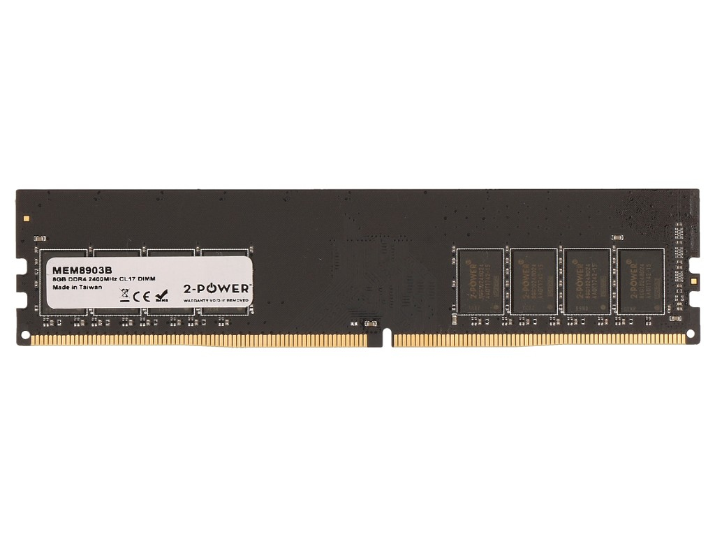 2-Power 8GB DDR4 2400MHz CL17 DIMM Memory - replaces 922094-001