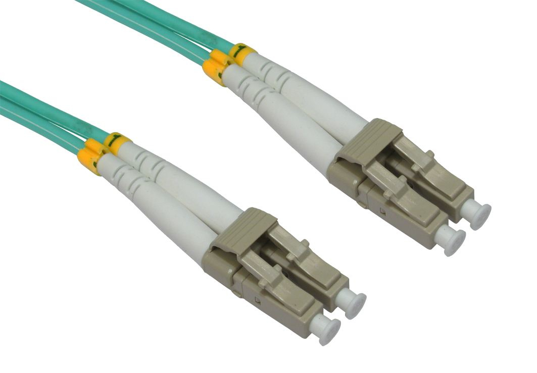 Cables Direct 1.0m LC-LC 50/125 MMD OM3 fibre optic cable 1 m Blue