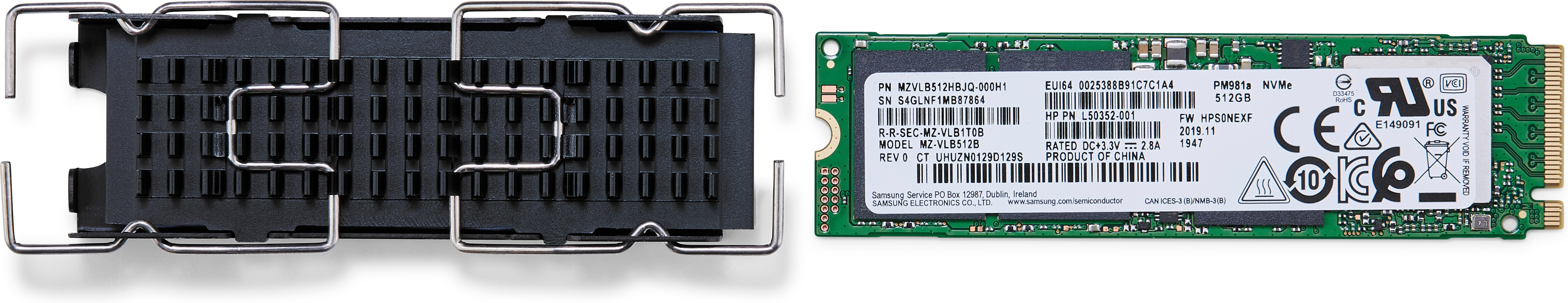 Image of HP ZTurbo 512GB TLC Z2 G5 TWR/SFF SSDKit