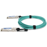 AddOn Networks CBL-403-AO InfiniBand/fibre optic cable 3 m QSFP+ AOC Aqua colour