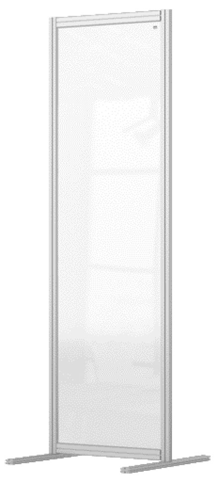 Image of Nobo 1915517 magnetic board Grey, Transparent