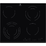 Electrolux EHF6343FOK Black Built-in 60 cm Ceramic 4 zone(s)