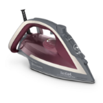 Tefal Ultragliss Anti-Calc Plus FV6840 Steam iron 2800 W Purple, Silver