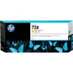 HP F9K15A NO 728 DESIGNJET INK CARTRIDGE YELLOW 300ML