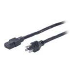 APC PWR C13 / 5-15P, 2.4 m Black 96.1" (2.44 m) C13 coupler NEMA 5-15P