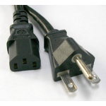 HPE C13-NEMA 6-15P 10A/250V 3.6m Black Power Cord