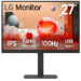 LG 27BA650-B computer monitor 68.6 cm (27") 1920 x 1080 pixels Full HD LCD Tabletop Black