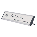 Bi-Office BI-OFFICE DESK NAMEPLATE 60X220X20MM
