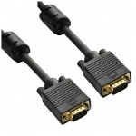 Nilox Cavo Monitor 3 metri S-VGA 15HDM/ 15HDM 6 pezzi VGA cable 3 m VGA (D-Sub) Black