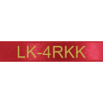 Epson C53S654033/LK-4RKK DirectLabel-etikettes gold on red 12mm x 5m for Epson LabelWorks LW-C 410/4-36mm/6-12mm/6-18mm/6-24mm