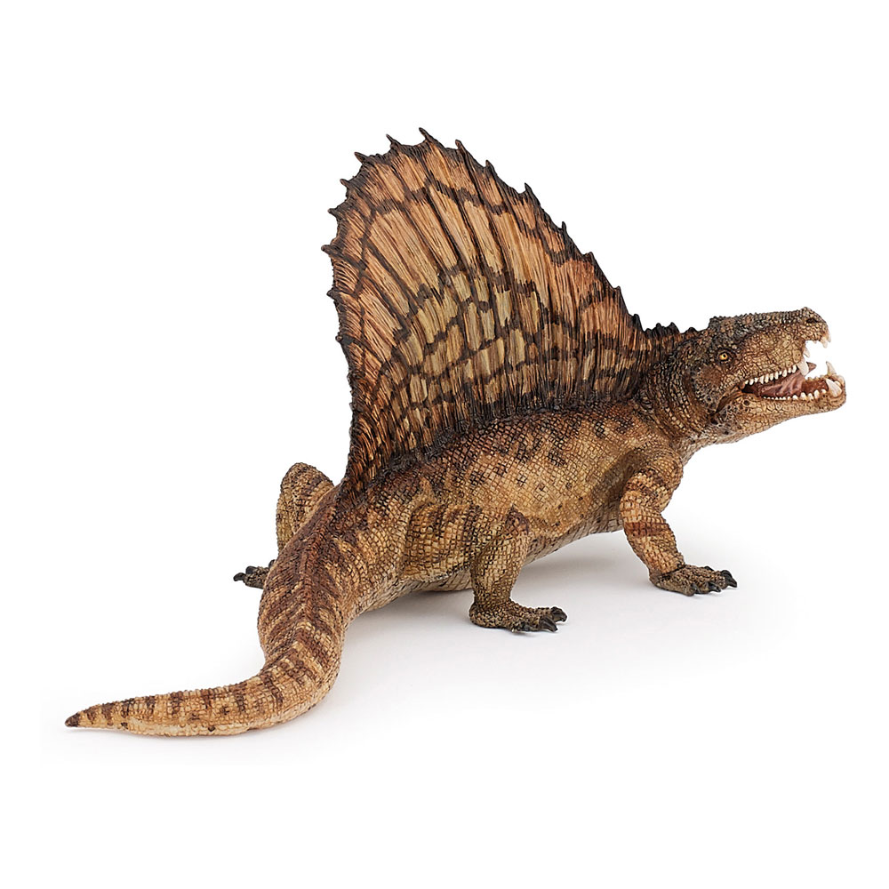  Dinosaurs Dimetrodon Toy Figure - Black