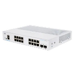 Cisco CBS250-16T-2G-EU network switch Managed L2/L3 Gigabit Ethernet (10/100/1000) Silver