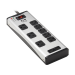 Tripp Lite TLM88USBC surge protector Black, Silver 8 AC outlet(s) 120 V 96.1" (2.44 m)